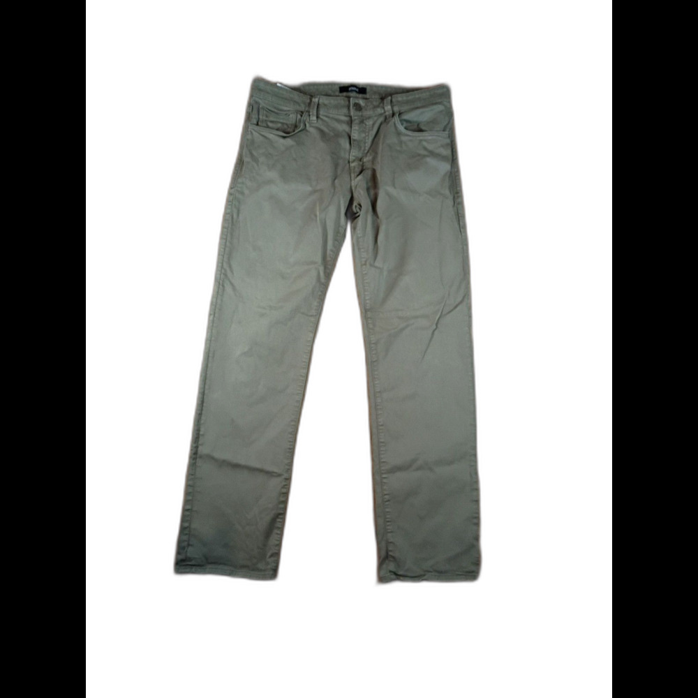 Mavi Zach Jeans Mens 36x34 Olive Green Stretch